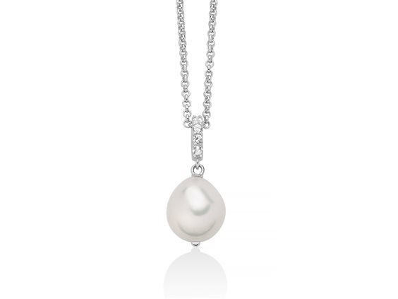 Collana Miluna Donna Giochi di perle in Argento Perla PCL6538B - PCL6538B
